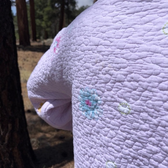 Handmade-Floral Quilted Women's Jacket - Picture 8 of 11